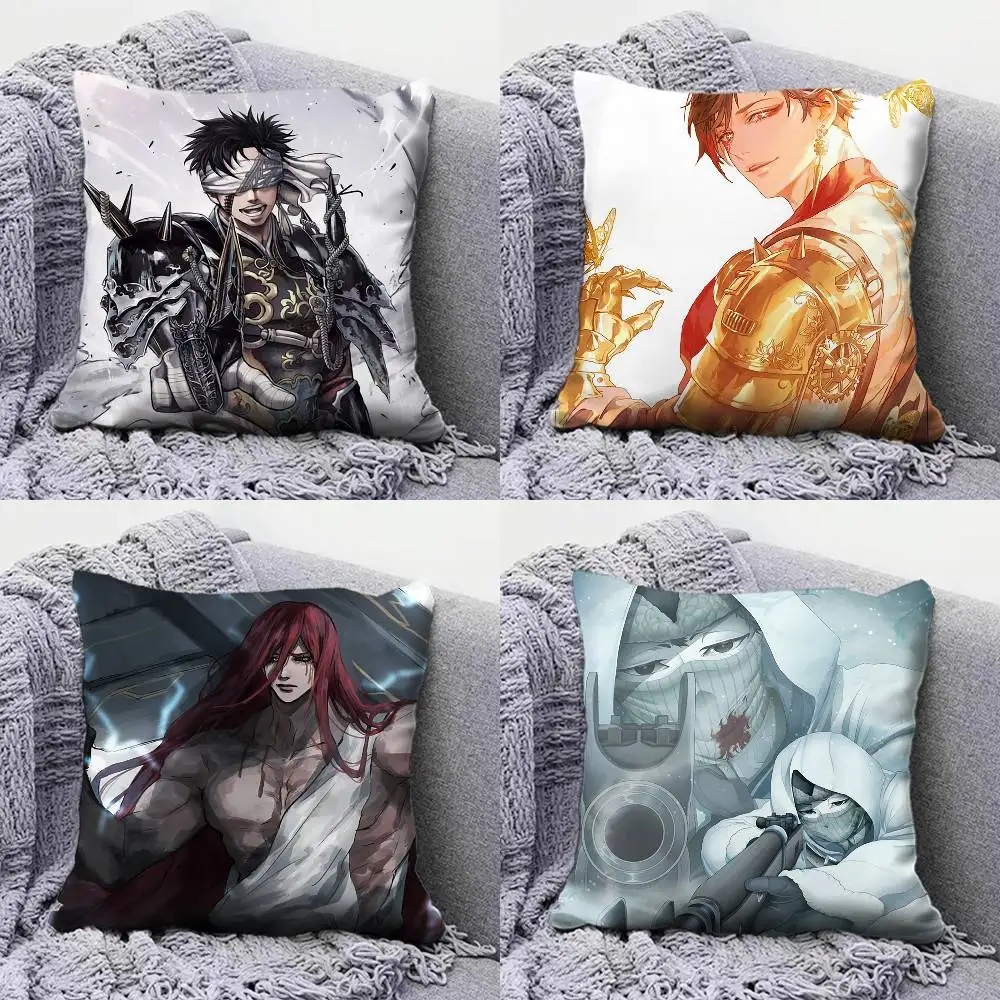 

Beelzebub Record of Ragnarok Qin Shi Huang Home Sofa Cushion Covers and Aecorative Custom Pillow Covers