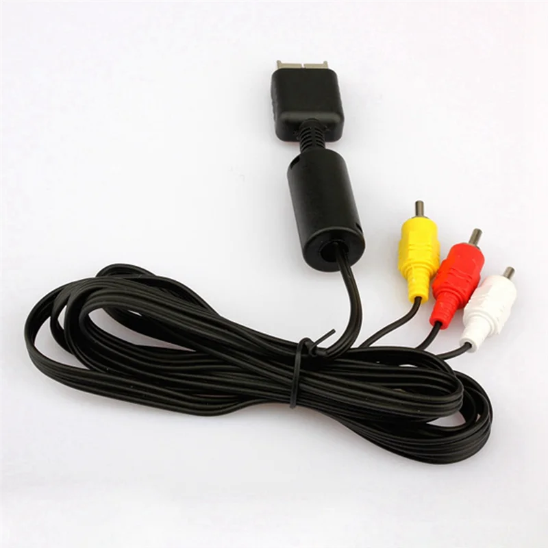 1,8 м HDTV AV аудио-видео кабель аудио- и видео кабели для Sony Playstation 2 3 PS2 PS3 AV A/V компонентный кабель провод