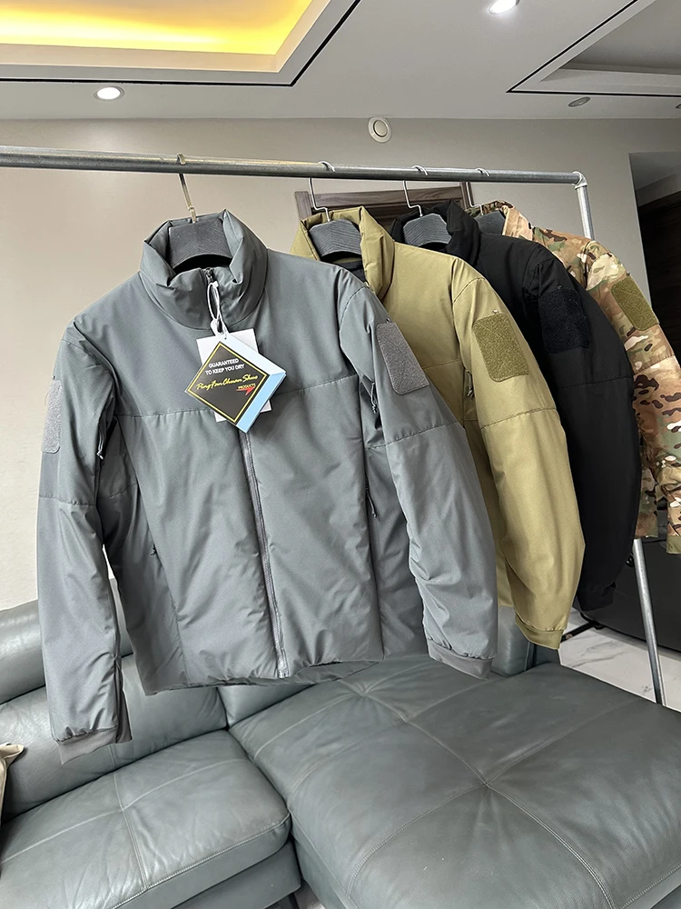 

Tactical Outdoor Men's Cotton Jaet Windproof Waterproof Cold Resistant Autumn Winter Faion Urban Sle Thiened Long Sve