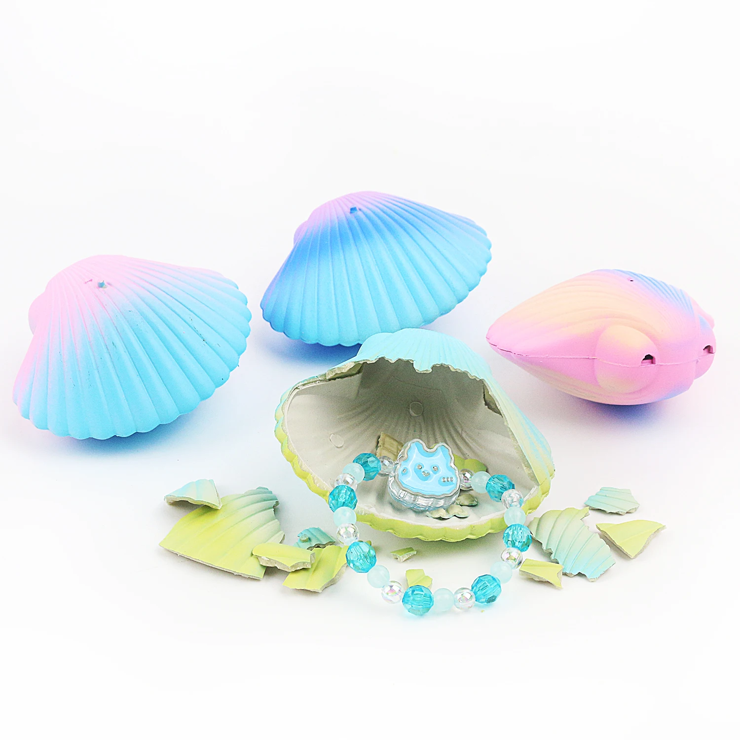 

Soaking in water, hatching shells, bracelets, expanding toys, girls' creative ocean necklace, surprise