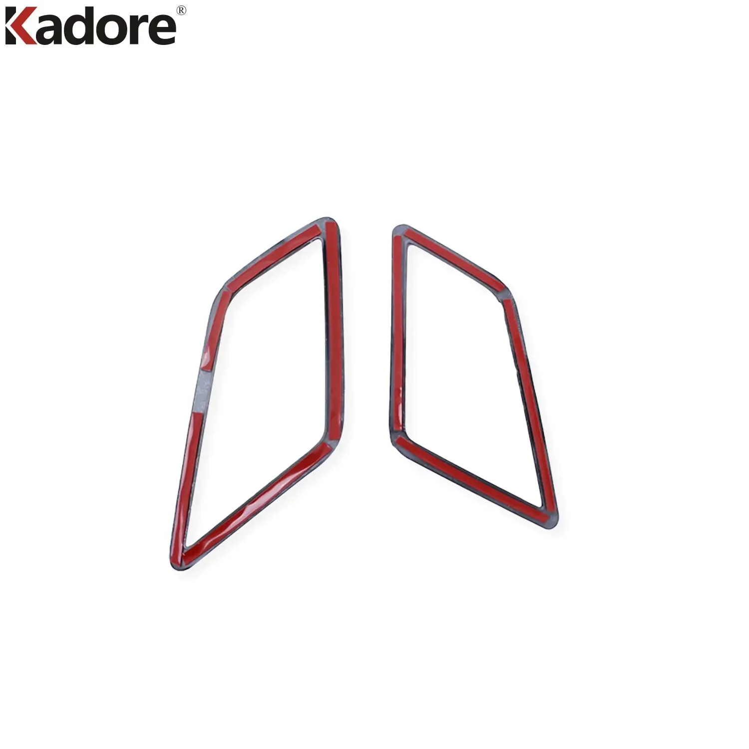 لميتسوبيشي أوتلاندر 2022 2023 2024 2025 ألياف الكربون الجانب الأمامي غطاء فتحة التهوية منفذ لوحة الإطار الكسوة الملحقات الداخلية #3