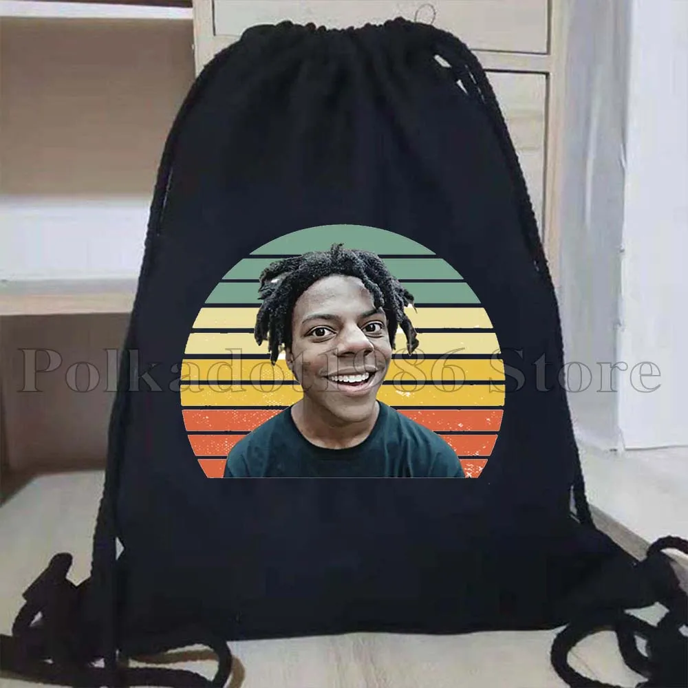 Funny Cute Darren Watkins IShowSpeed Speed Lover Perfect Gift For Everyone Drawstring Backpack Sports Gym Sackpack String Bag