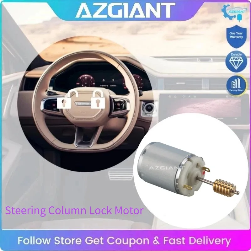 Motor Atuador de Trava da Coluna de Direção AZGIANT DC 12V FC-380 de Alta Potência, Acessório Automotivo para Bentley Continental Flying Spur GT GTC