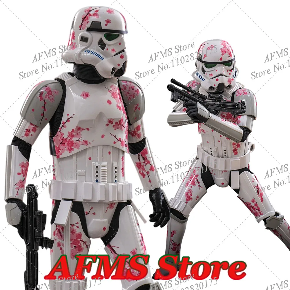

HOTTOYS HT MMS776 1/6 Scale Collectible Figure Star Wars Stormtrooper Cherry Blossom Version 12Inch Action Figure Men Soldier