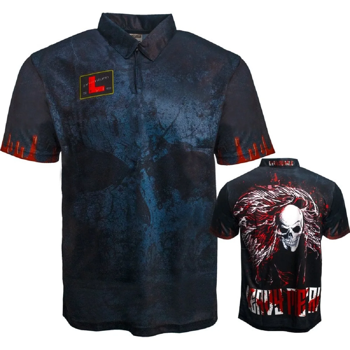 Ryan Searle 2022 Match Shirt Black Dart POLO Shirt Dart Jersey Sports Dry Quickly Men's T-Shirt Children's Clothing Tee