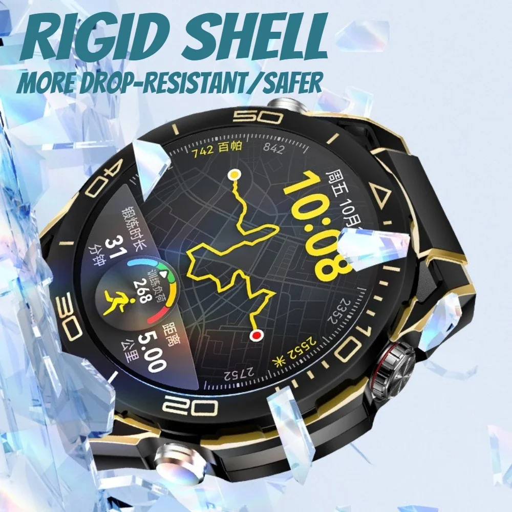 PC Case for Huawei Watch GT 5 4 46mm Smart Watch Case Bumper for Huawei Watch GT 5 Pro 46mm Case Protector Accessories