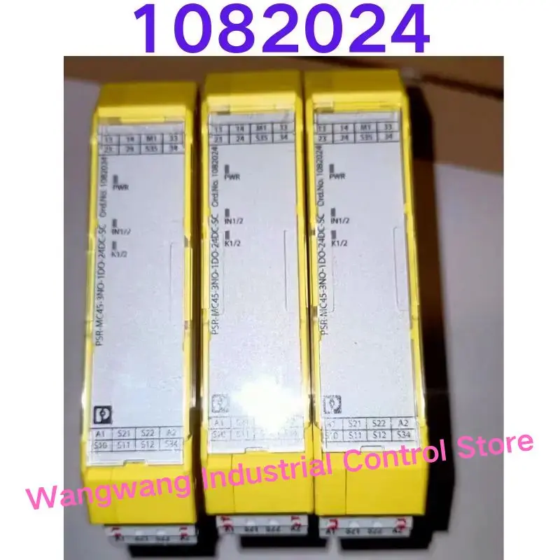 

Brand-new PSR-MC45-3NO-1DO-24DC-SC， Safety Relay Order Number 1082024