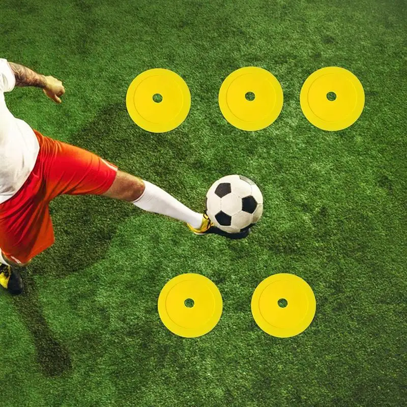 Soccer Markers Disc Soccer Landmark Mat Training Tool Football Sign Soccer Disc Landmark Mat Sports Equipment For Clubs Team