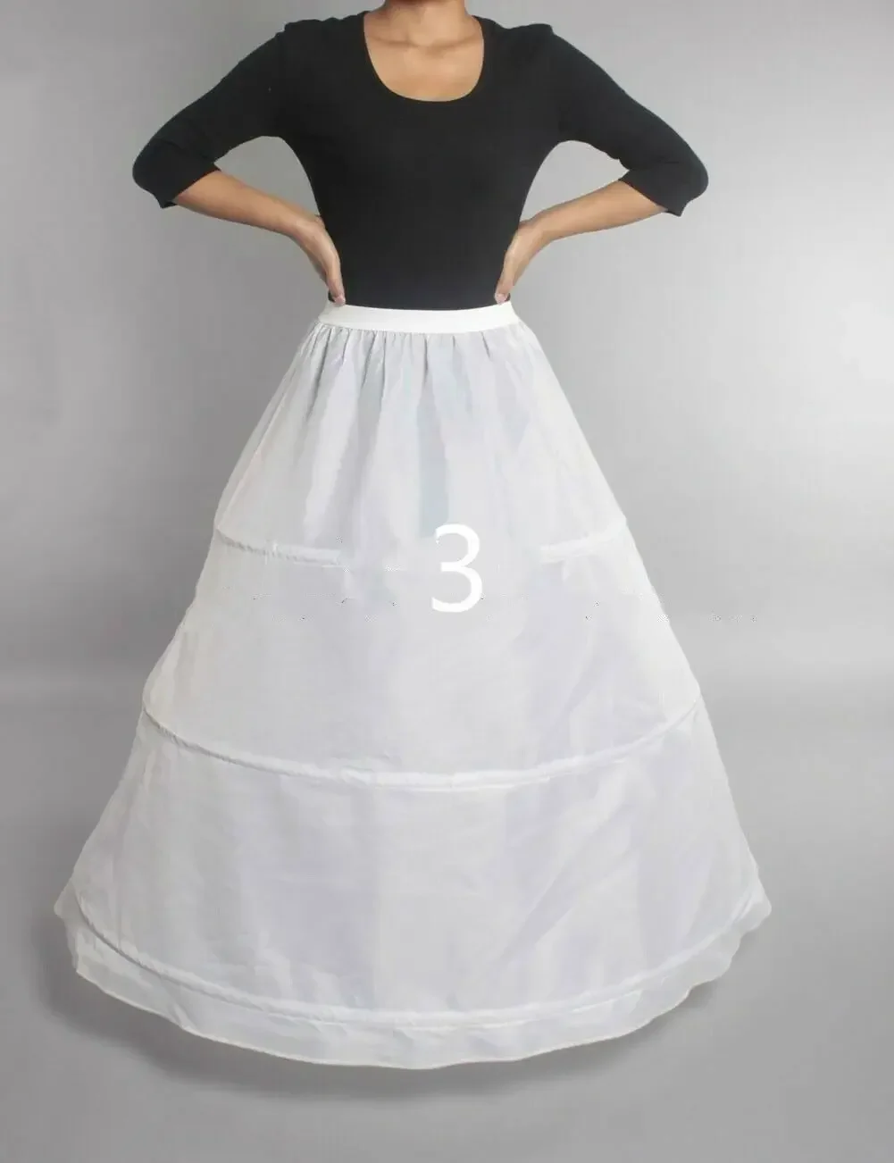 Feminino branco nupcial petticoat hoop saia crinoline deslizamento vestido de casamento underskirt