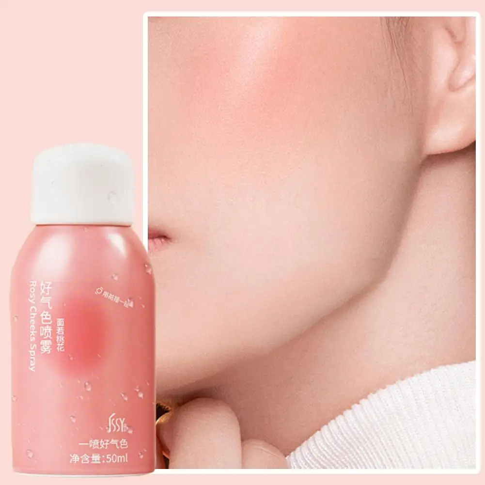 Nieuwe Vloeibare Poeder Blusher Rosy Cheeks Spray 30ml Hydraterende Hoogtepunt Schoonheid Uitbreidt Contracten Wang Matte Gezicht Make-Up