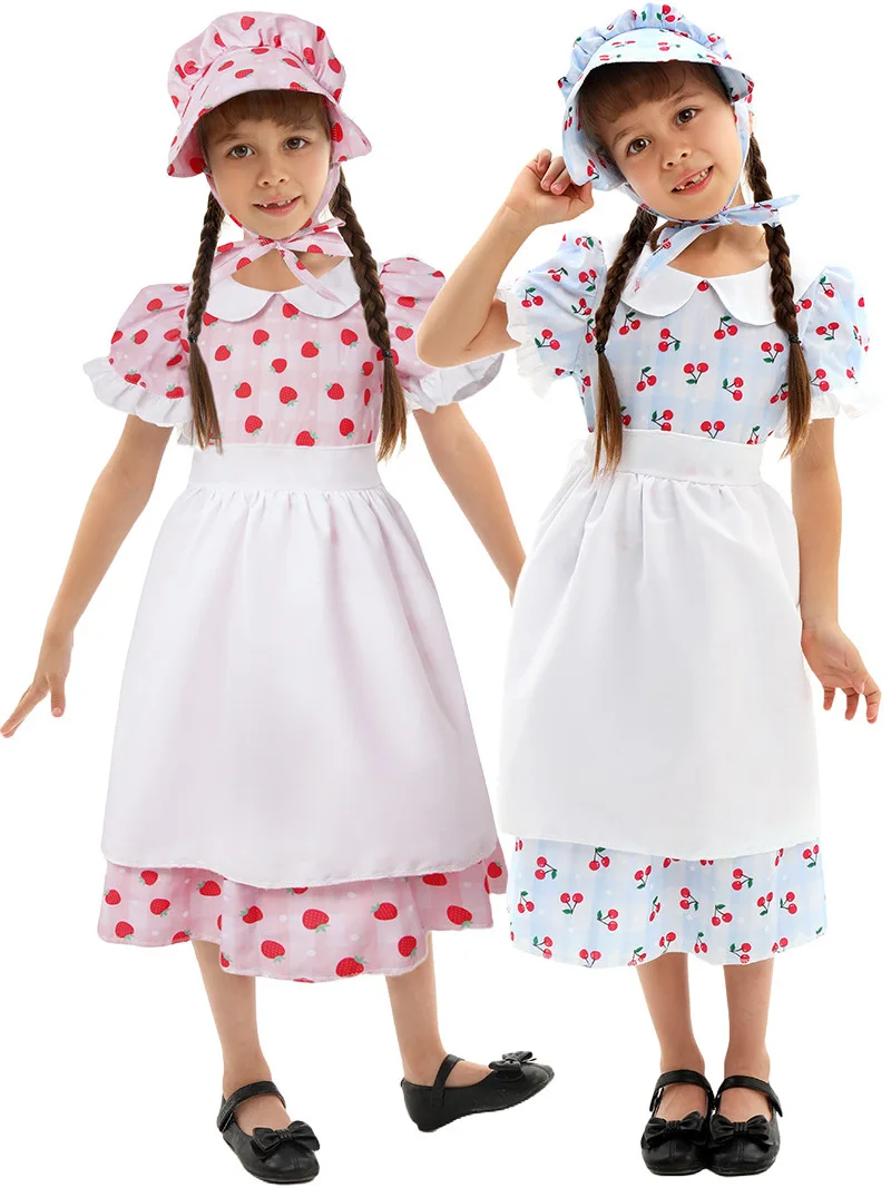 

Детский костюм для выступлений, индивидуальный день, персональный Хэллоуин, ролевой костюм для детского сада, сценическое представление