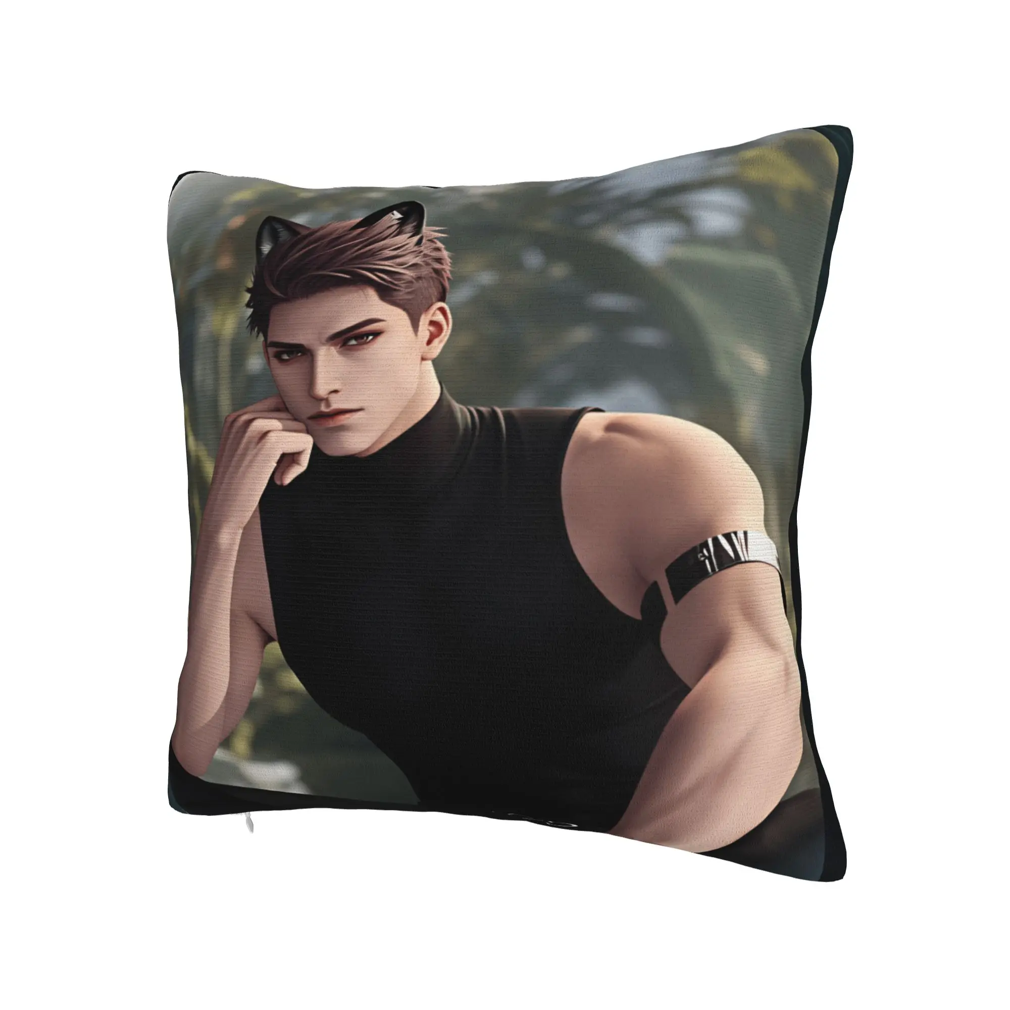 V-Valko L-Love and Deepspace Pillow Cover  Fashion Pillow Case For Sofa Home Decoration Custom Cushion Cover Birthday Present