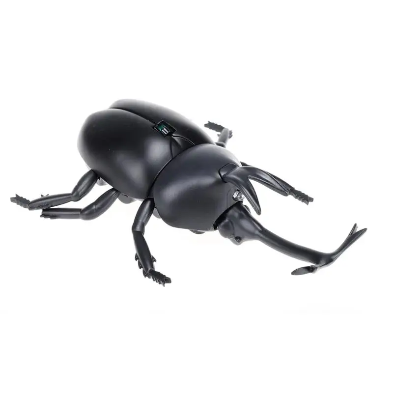 Lighting Infrared RC Beetle Christmas Remote Control Animal Electric Gift Simulative Funny Terrifying Kid Toy Novelty with Sound