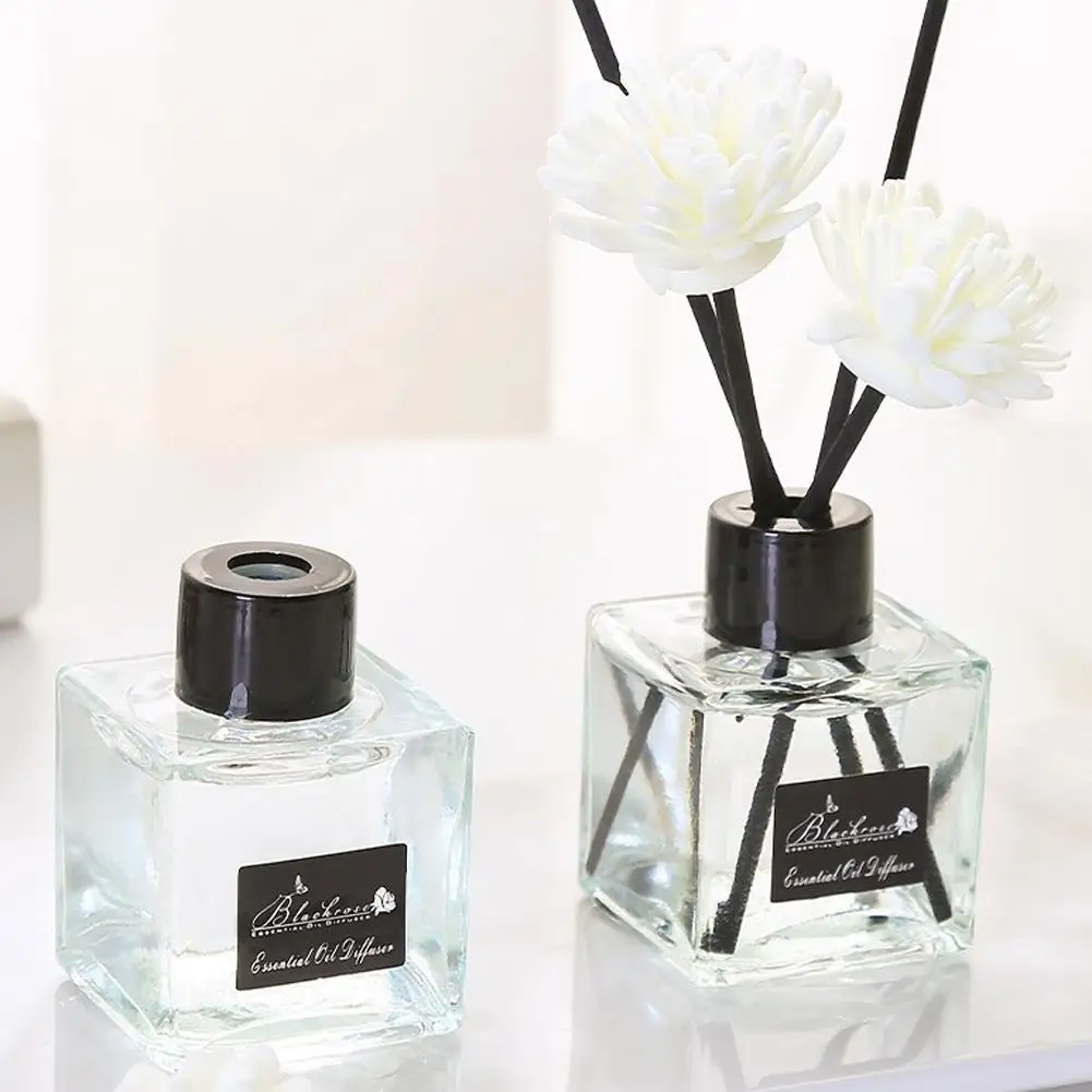 Zestaw dyfuzorów zapachowych z trzciny, zapach osmantusa i jaśminu, zapach do domu, dyfuzor z trzciny do dekoracji półek w łazience i odświeżaczy powietrza.