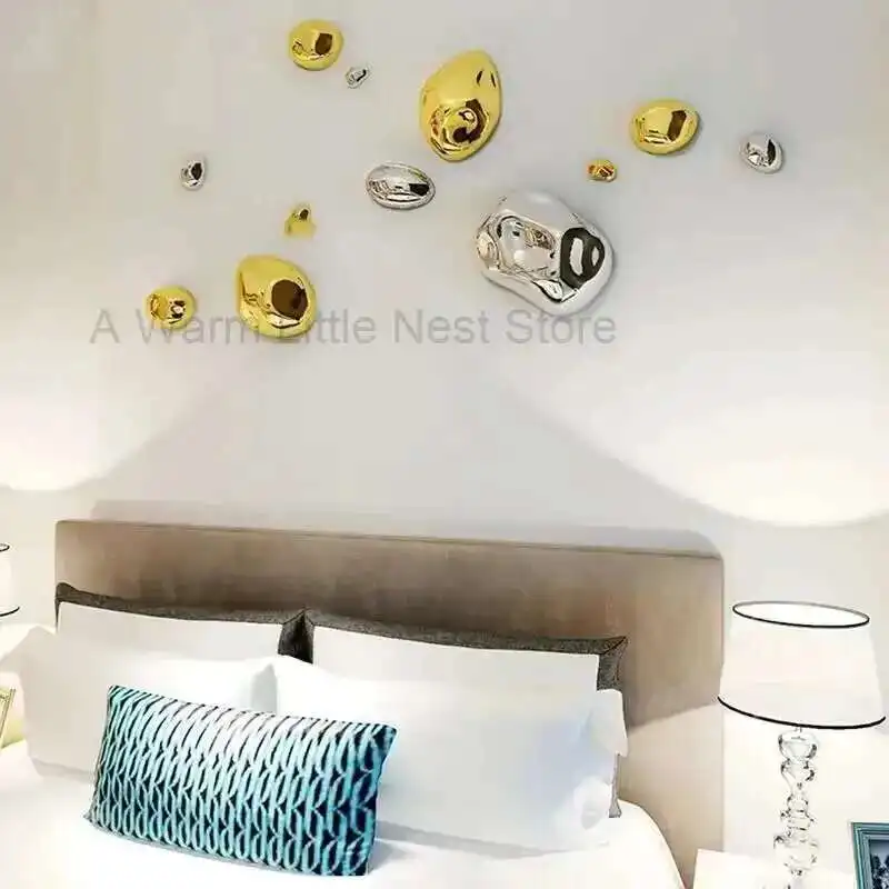 

Modern Stone Hanging Decorations Abstract Ornament Creative Background Wall Decoration Home Bedside Decoration Accessories A