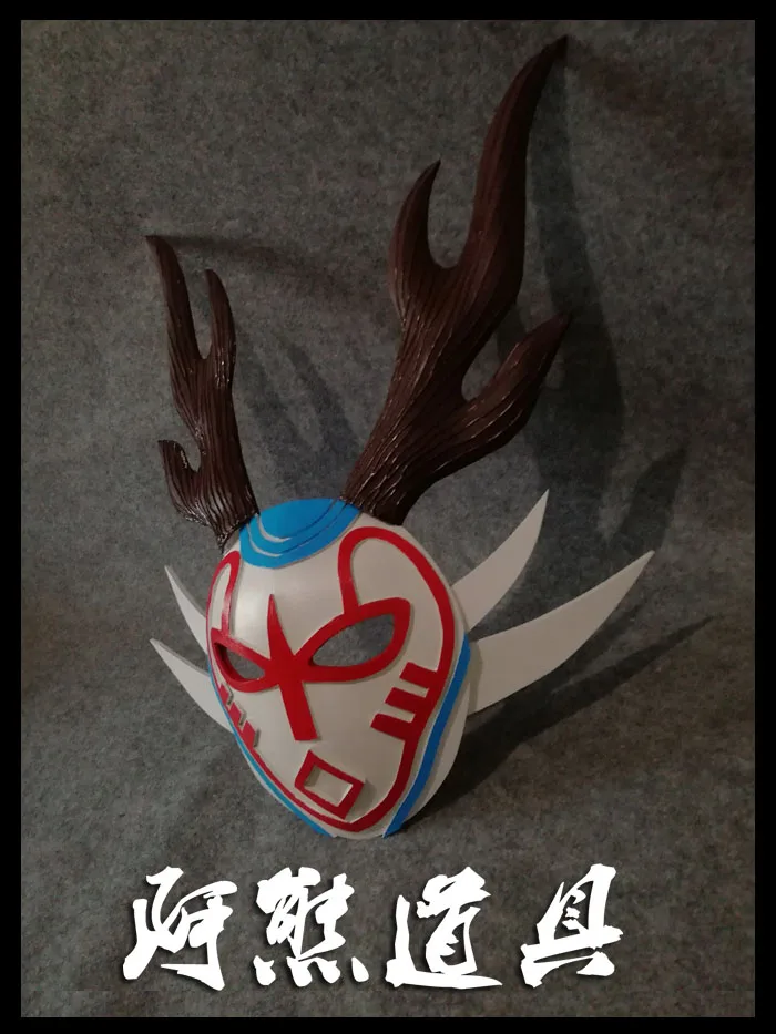 

Akali Mask League of Legends Cosplay Props Halloween Christmas Fancy Party Costumes Accessories