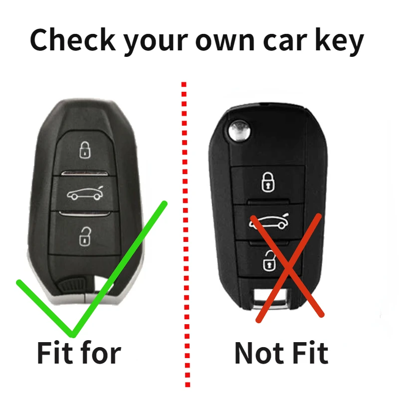 Soft Tpu Car Key Cover Shell Keychain for Peugeot 208 3008 5008 2008 DS5 DS6 DS3 for Citroen C5 X7 Rubber Remote Case Protector