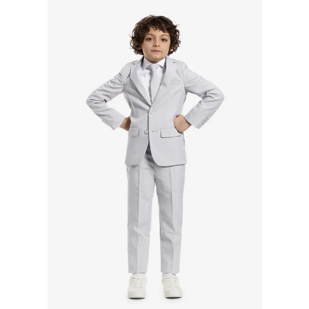 Kids Clothes 2 Piece New Fashion Notch Lapel Children Sets Formal Single Breasted Daily Casual Slim Custom Made Boy Suits