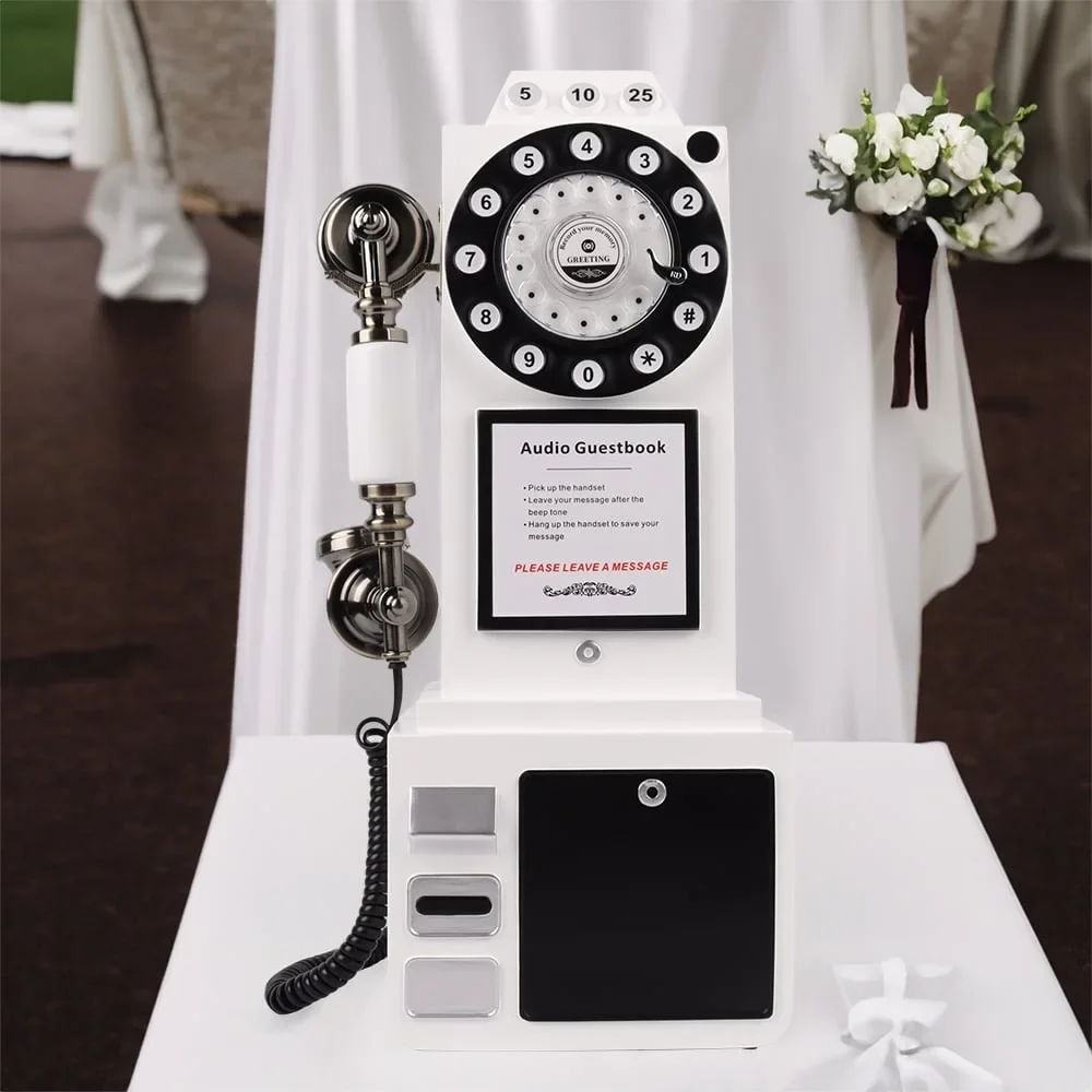 Recording Video Audio Guestbook Antique Mobile Phone