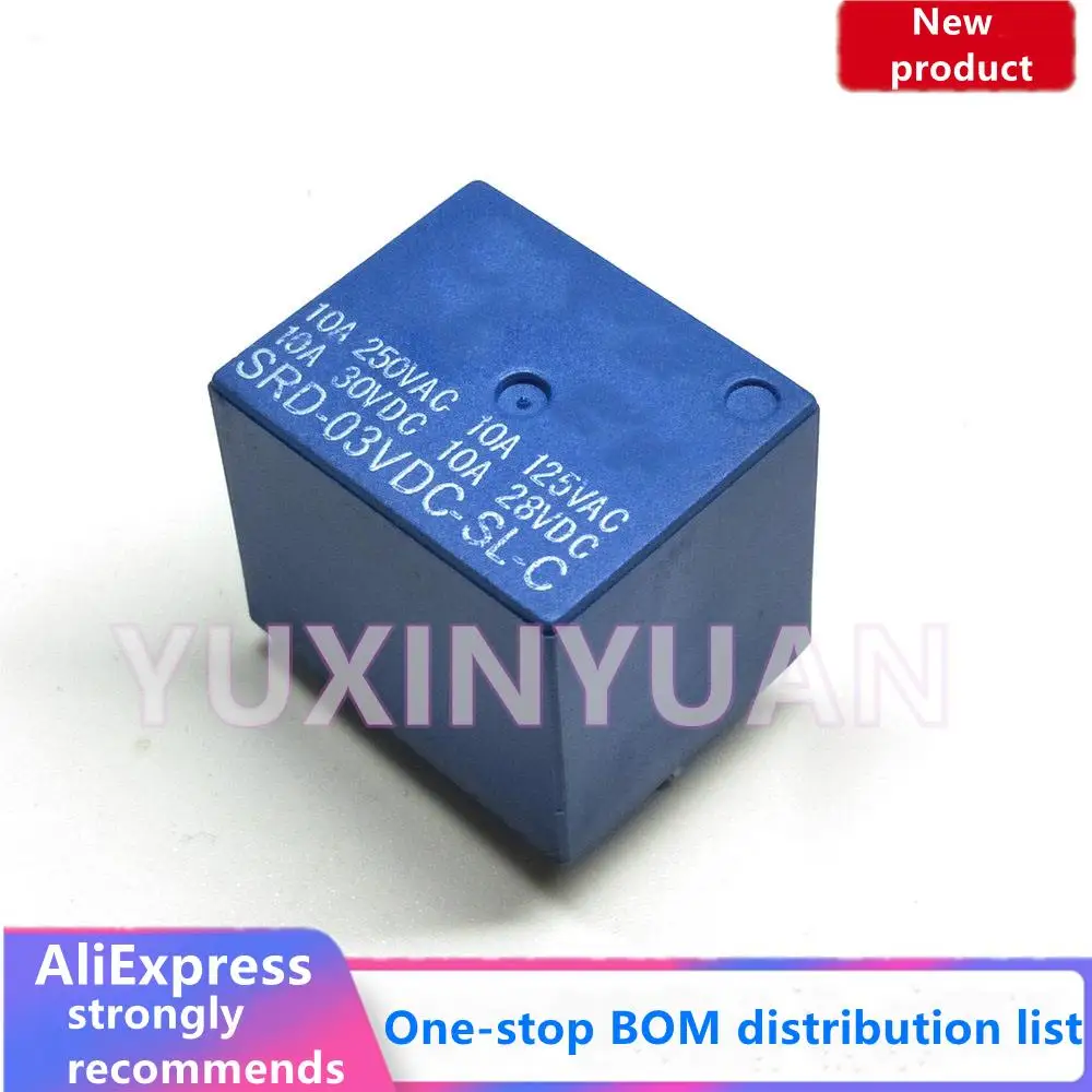 

SRD-03VDC-SL-C DIP IN STOCK 10pcs/lot