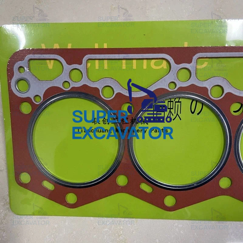 

For Komatsu PC200-2-3-5 Cylinder gasket Cummins 6D105 Engine cylinder gasket cylinder pad Excavator accessories