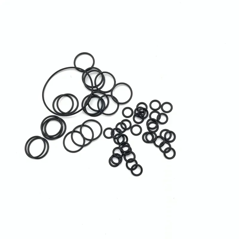 20pcs NBR O Ring Gasket CS 1.2mm OD3.2~64mm Car Faucet Nitrile Rubber Round O Type Corrosion Oil Resistant Seal Washer Black