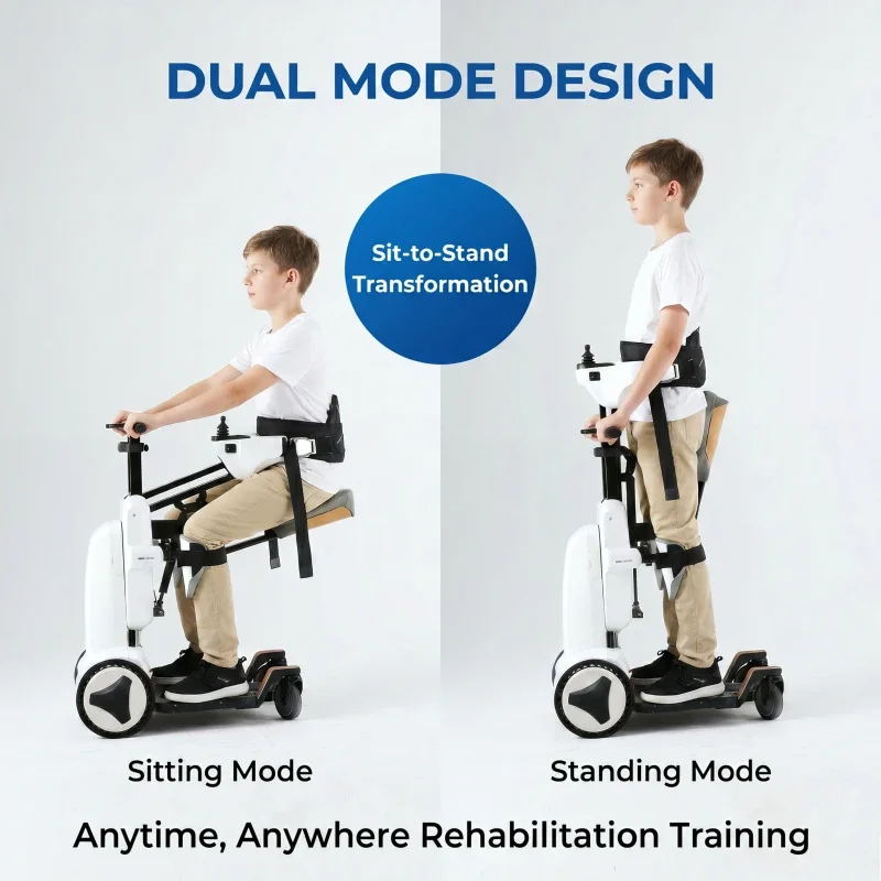2026 Intelligent Children Standing Rehab Robot, Remote Controlled Transfer Assistance and Mobility Training System