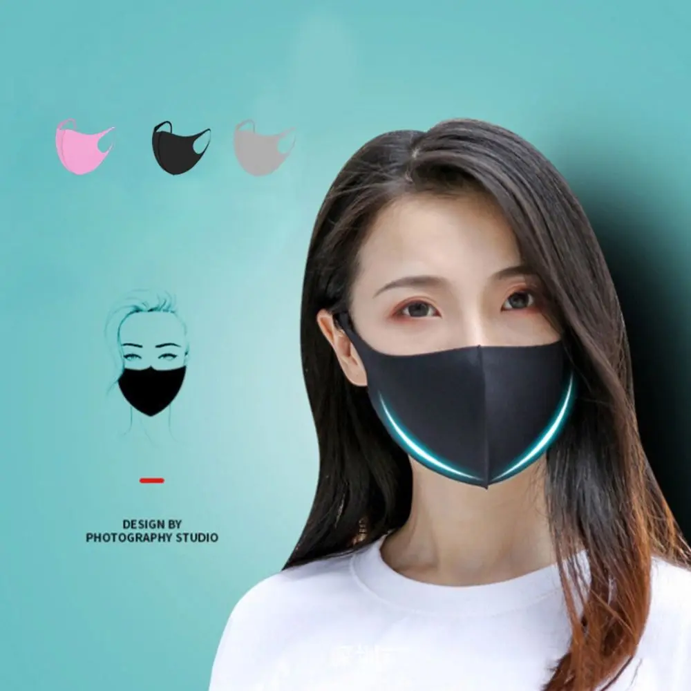 

Fashion Ice Silk Ice Silk Mask Breathable Anti-UV Riding Face Mask Anti Pollen Traceless Sunscreen Mask Outdoor Sports