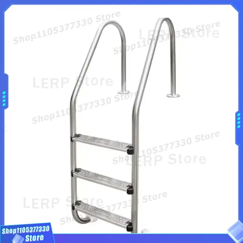 Stainless Steel Pool Ladder SLF Series 2 3 4 5 Steps Swimming Pool Accessory Durable Anti Slip Handrail for Inground Pools