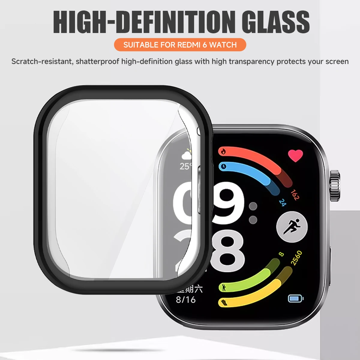 TPU Screen Case for Redmi Watch 6 Protector Cover for REDMI Watch 5 Silicone Case Protective for xiaomi Redmi Watch 4 3 Bumper image 5