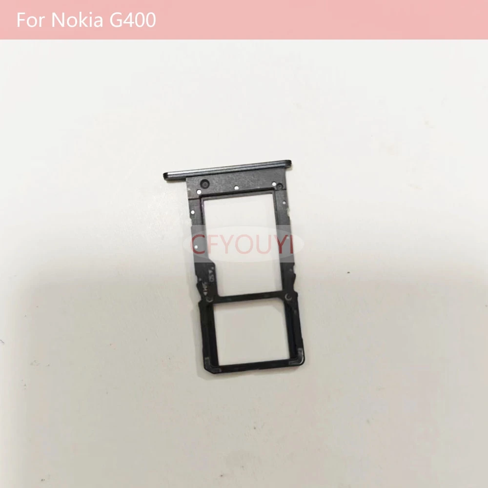 

Держатель лотка для SIM-карты для Nokia G400, лоток для карт MicroSD с двумя SIM-картами, Запасная часть