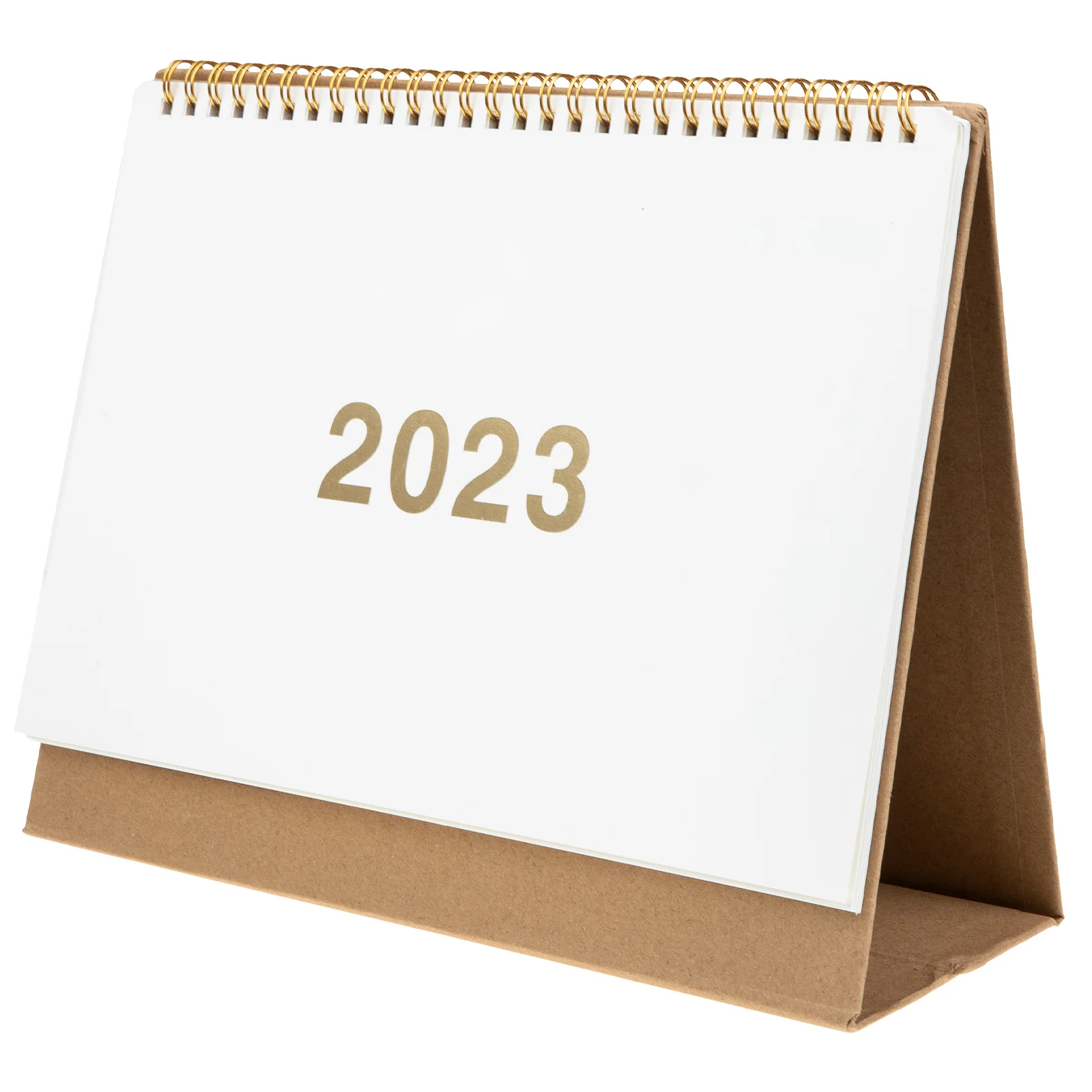 

2023 Desktop Calendar Planner Schedule Organizer Monthly Plan Time Sheet Paper Office Home Use Gift Notebook Writing Pad