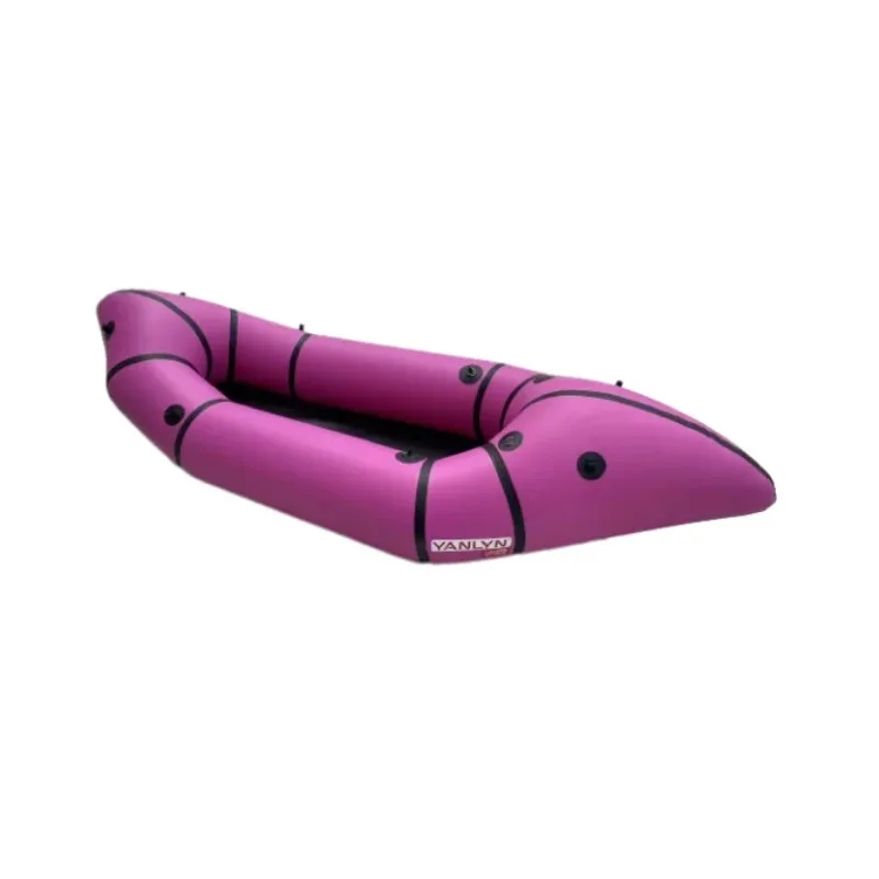 

Europe Style Factory Price 1 Person Use Backpacking Raft Paddle Packraft For Sale