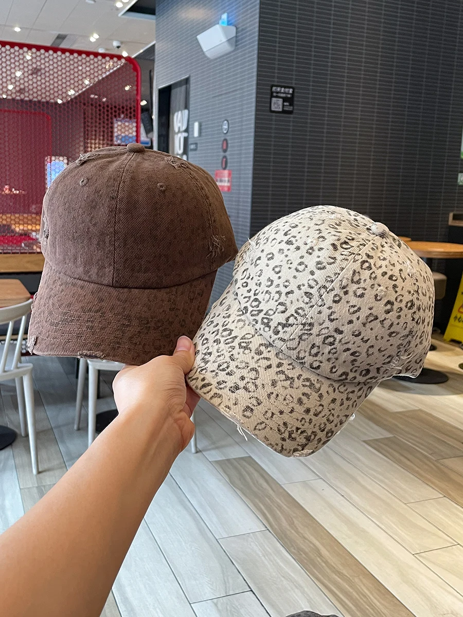 Wide Brim Face-Looking Small Baseball Cap Female Street All-Match Couple Peaked Cap Men's Fashion