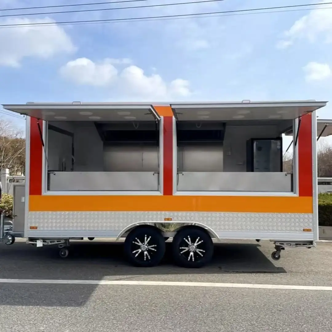 

Мобильная уличная тележка для хот-догов, кофе и мороженого, мини-фургон для фастфуда, продажа по низкой цене