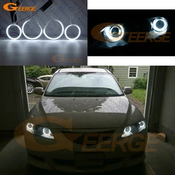 For Mazda 6 Mazda6 Mazdaspeed 6 MS6 Atenza GG 2002-2008 Excellent Ultra Bright CCFL Angel Eyes Kit Halo Rings