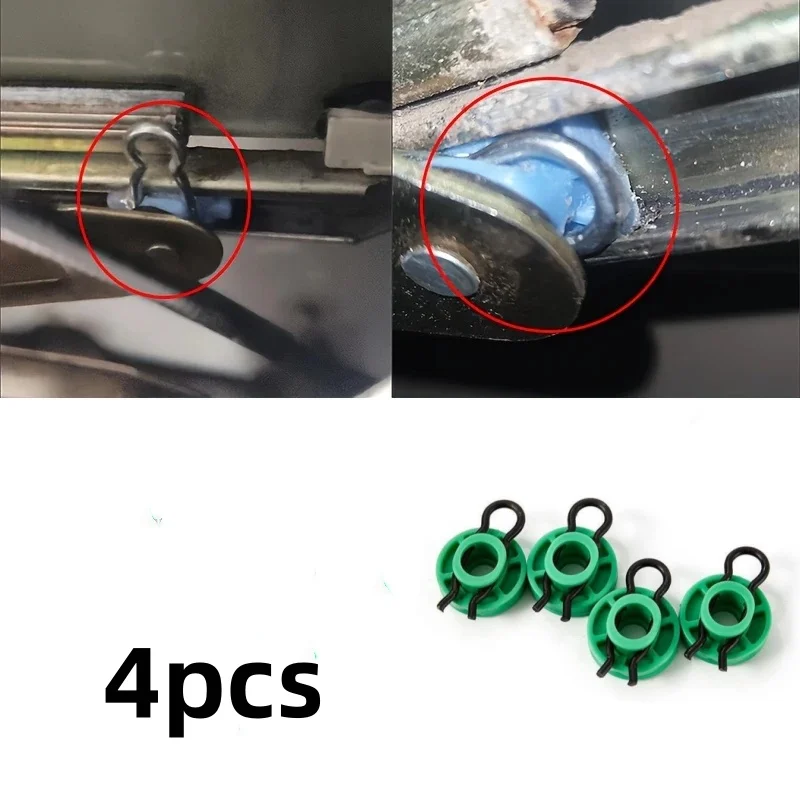 

4Pc/Set Front Window Regulator Roller For Saab Window Regulator New NG Plastic 900 93 95 1999-2010 4493433 2.7cm Car Accessories