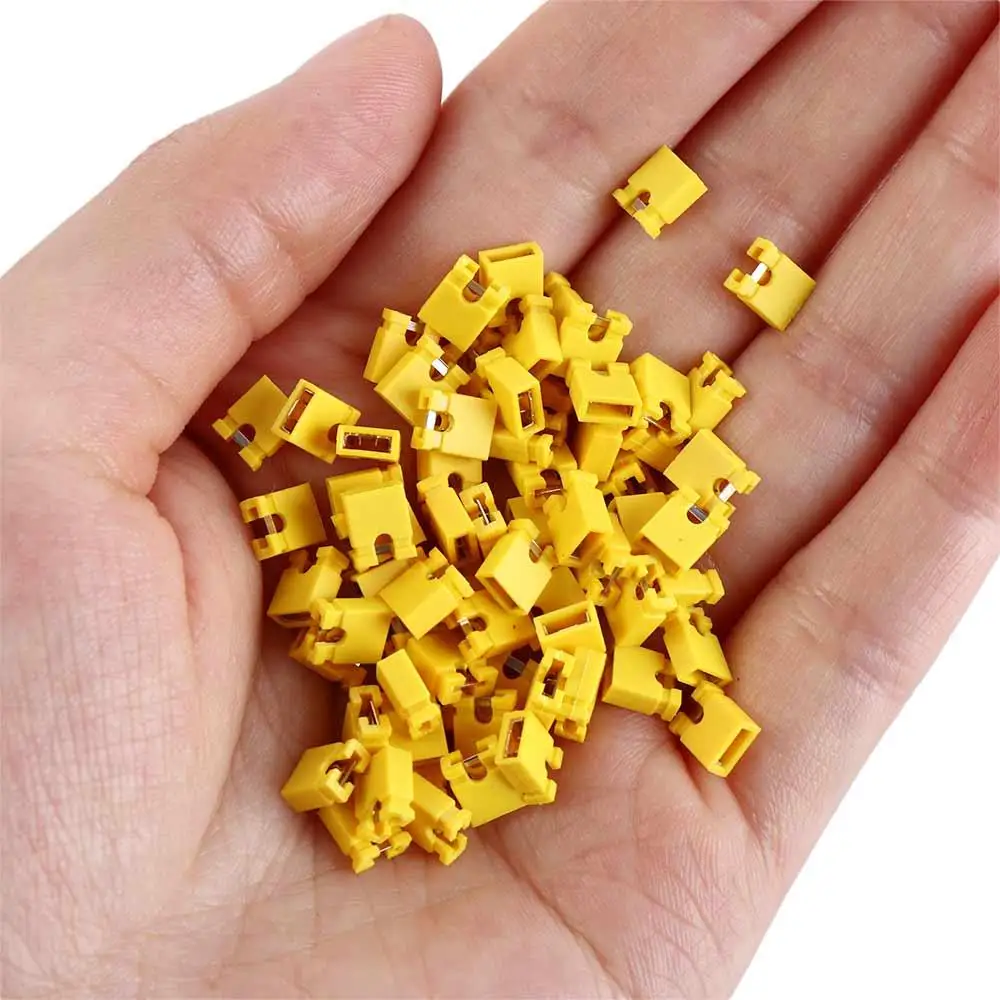 Block Wire Housings Headers Open Type Jumper Connector Cover Pitch Jumper Cap Pin Header Connection Block Pin Connector Type
