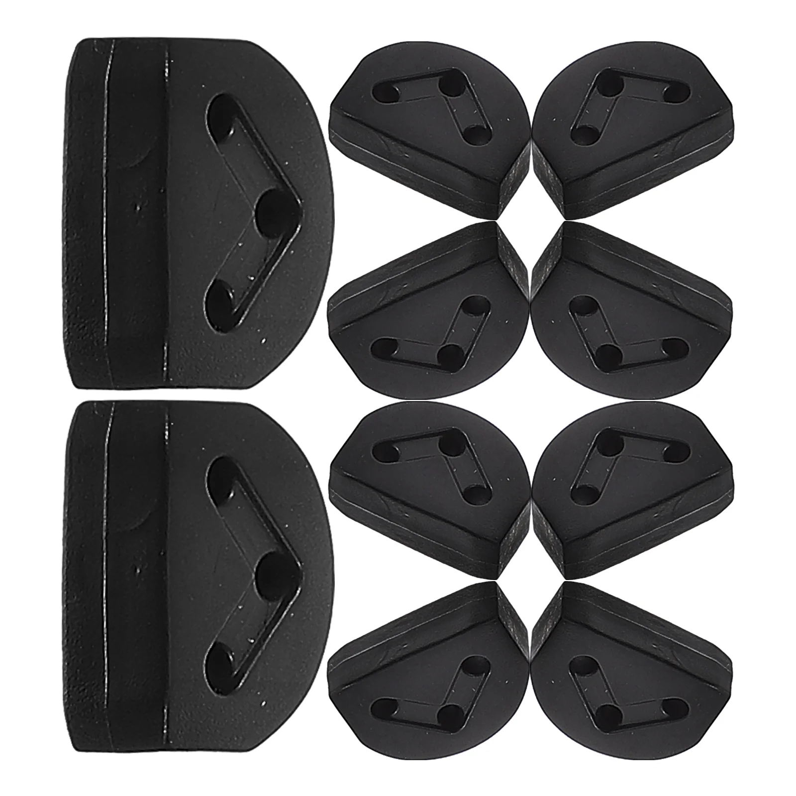 

12pcs Plastic Electric Guitar Parts Durable Tree Stable Guitar Device Replacement Headstock Retainer Bass String Retainer Press