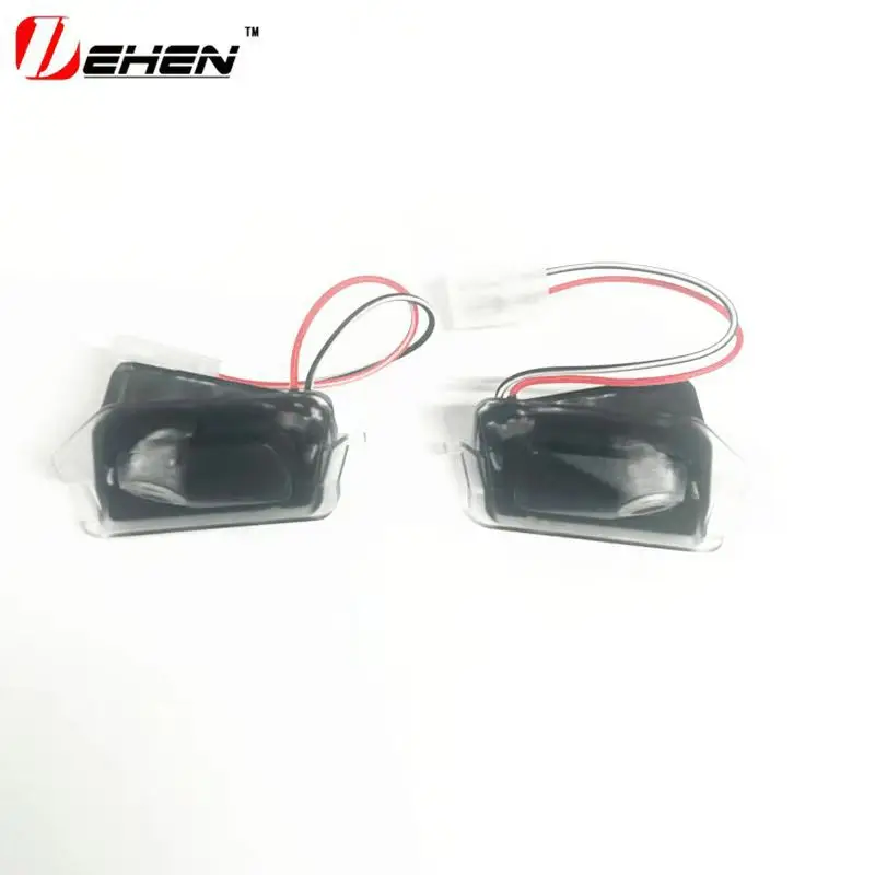 Carpet Lamp for Mercedes-Benz C Class W205 W253 GLC E Class W213 GT Welcome Light Rearview Mirror for AMG Light Angel Wing