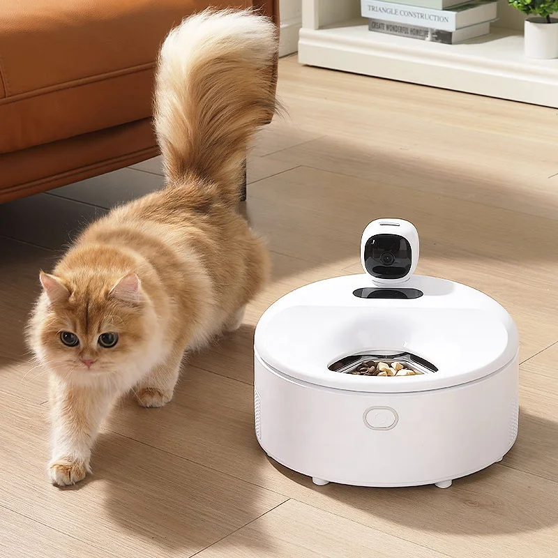 Wholesale Smart Automatic Wet Food Pet Feeder With Refrigeration Programmable Portion Control Fresh Meal Dispenser For Dogs Cats