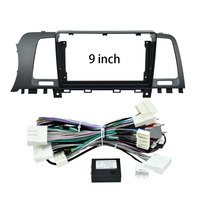 Car Dashboard Panel Android Radio Bracket Frame Canbus Decoder Connector Adapter For Nissan Murano Z51 2008-2016