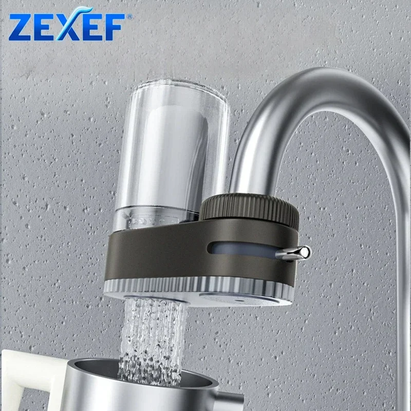 

ZEXEF Adapter Faucet Aerator for Crane Filter Splash Flexible Sponge for Kitchen Tap Water Purifier Stand Removable Washable