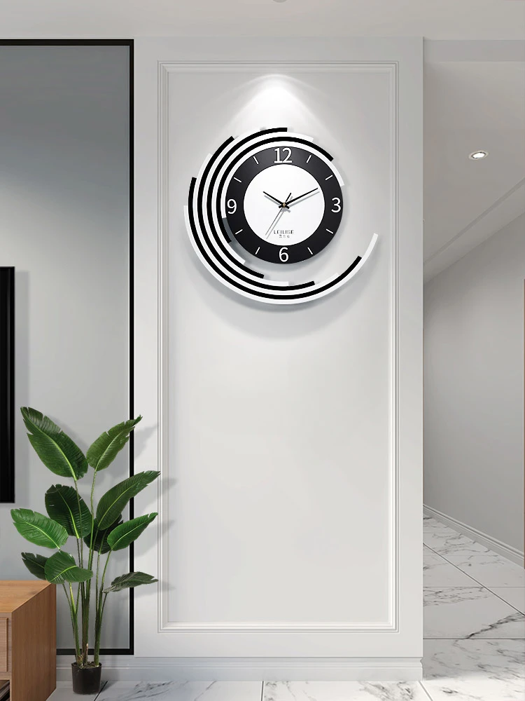 Clock, Wall, Living Room, Home Fashion 2022 New Internet Celebrity Wall, Luxury Wall, Clock,Restaurant