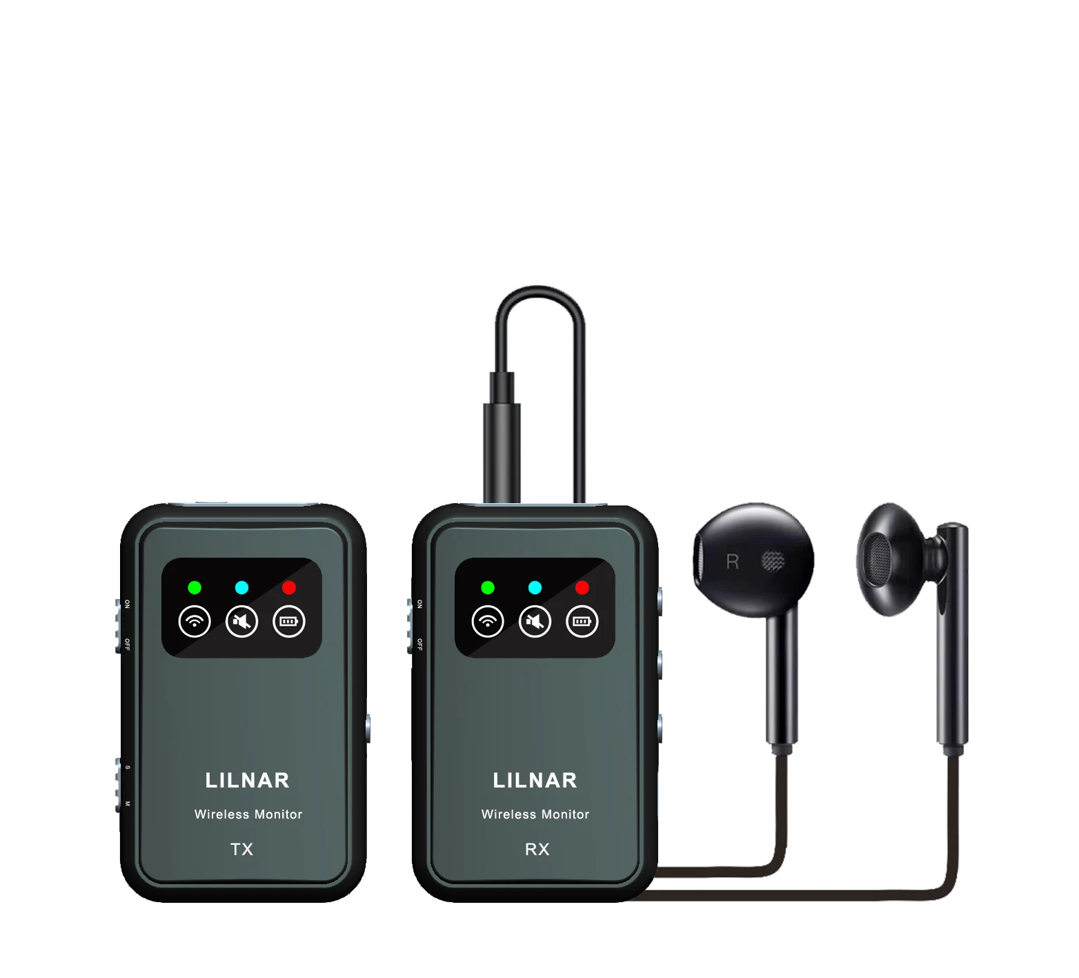 전문 귀 모니터링 시스템, 단일 채널 2.4G 스테레오, 무대 모니터링 시스템, 모바일 무대 사용에 적합