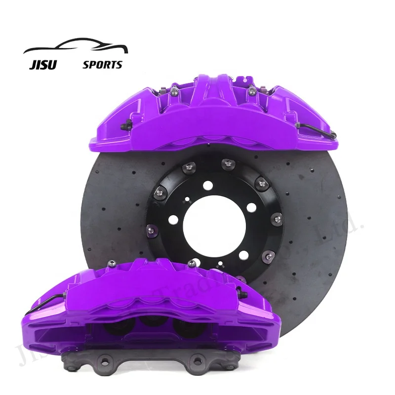 Wholesale 6 Piston Brake Calipers Car Brake Kit with Carbon Ceramic Brake Disc Rotor Set for Zeekr Lada Granta Niva Becta