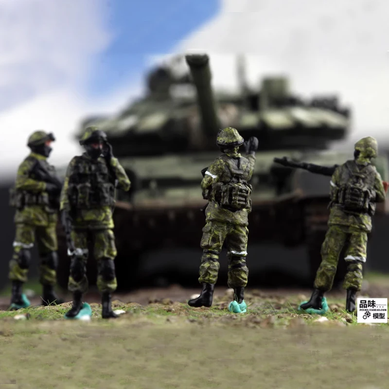 مقياس 1:72 نموذج الراتنج الجندي الروسي مناسب لخزان هليكوبتر نموذج مشاهد المقتنيات الهدايا الزخرفية عرض ثابت #3