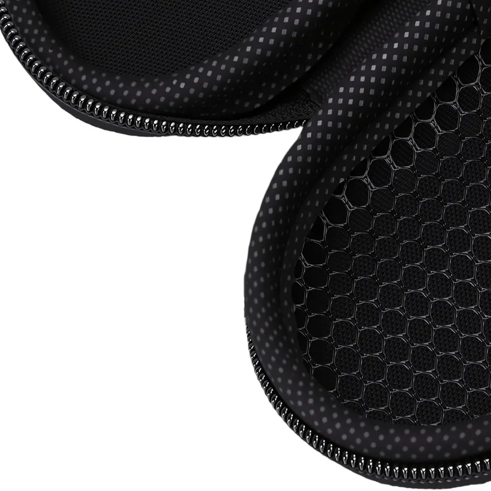 2PCS EVA Material Trumpet Mouthpiece Case Compact Size Black Trumpet Mouthpiece Pouch Bag With Zipper