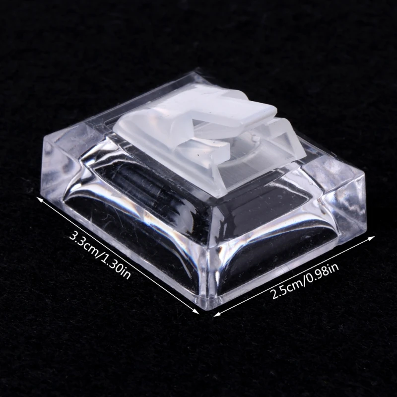 Acrylic Transparent Ring Show Display Showcase Jewelry Decoration Stand Holder