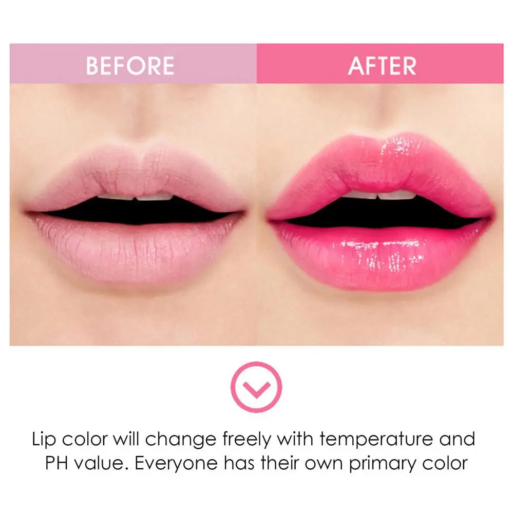 1 Stück Aloe Essenz Lip gloss natürliche veränderbare Farbe tragbare wasserdichte feuchtigkeit spendende lang anhaltende nahrhafte Lippen Pflege Lippenstift